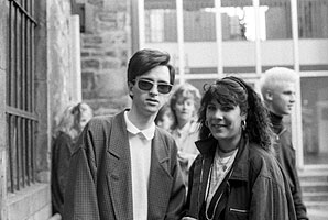 22. Johnny Marr and Friend, Edinburgh, Scotland, Meat Is Murder, 1985